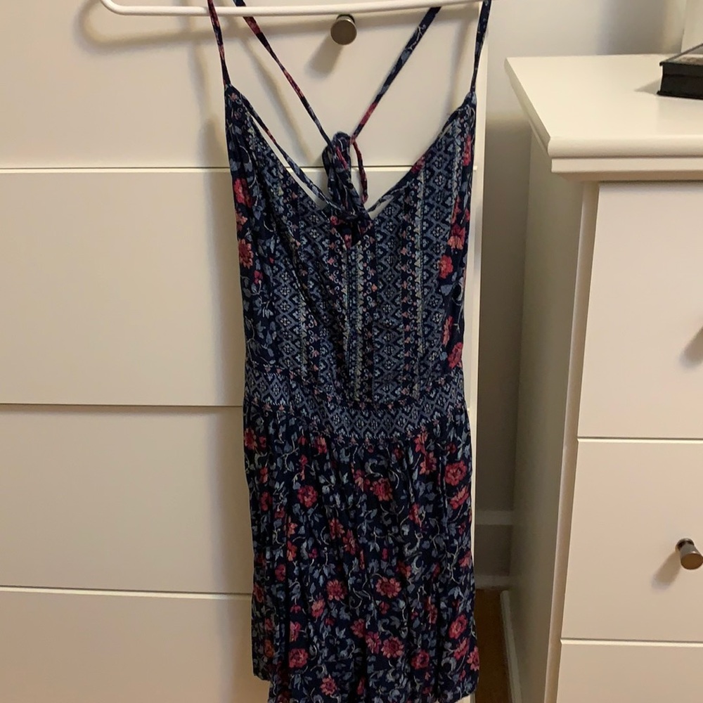 Hollister flowery romper